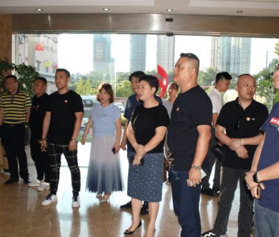 贛州市章貢區(qū)新聯(lián)會(huì)到仙客來公司交流學(xué)習(xí)