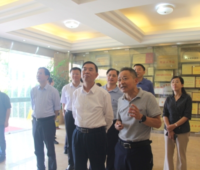 江西省人大常委會委員、省人大監(jiān)察司法委副主任委員何剛一行蒞臨仙客來調(diào)研知識產(chǎn)權(quán)創(chuàng)建工作