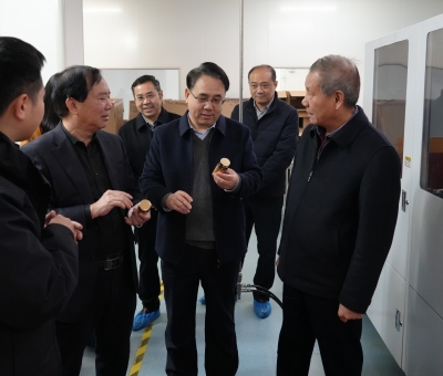 九江學(xué)院黨委書記李明斌一行蒞臨仙客來(lái)考察指導(dǎo)